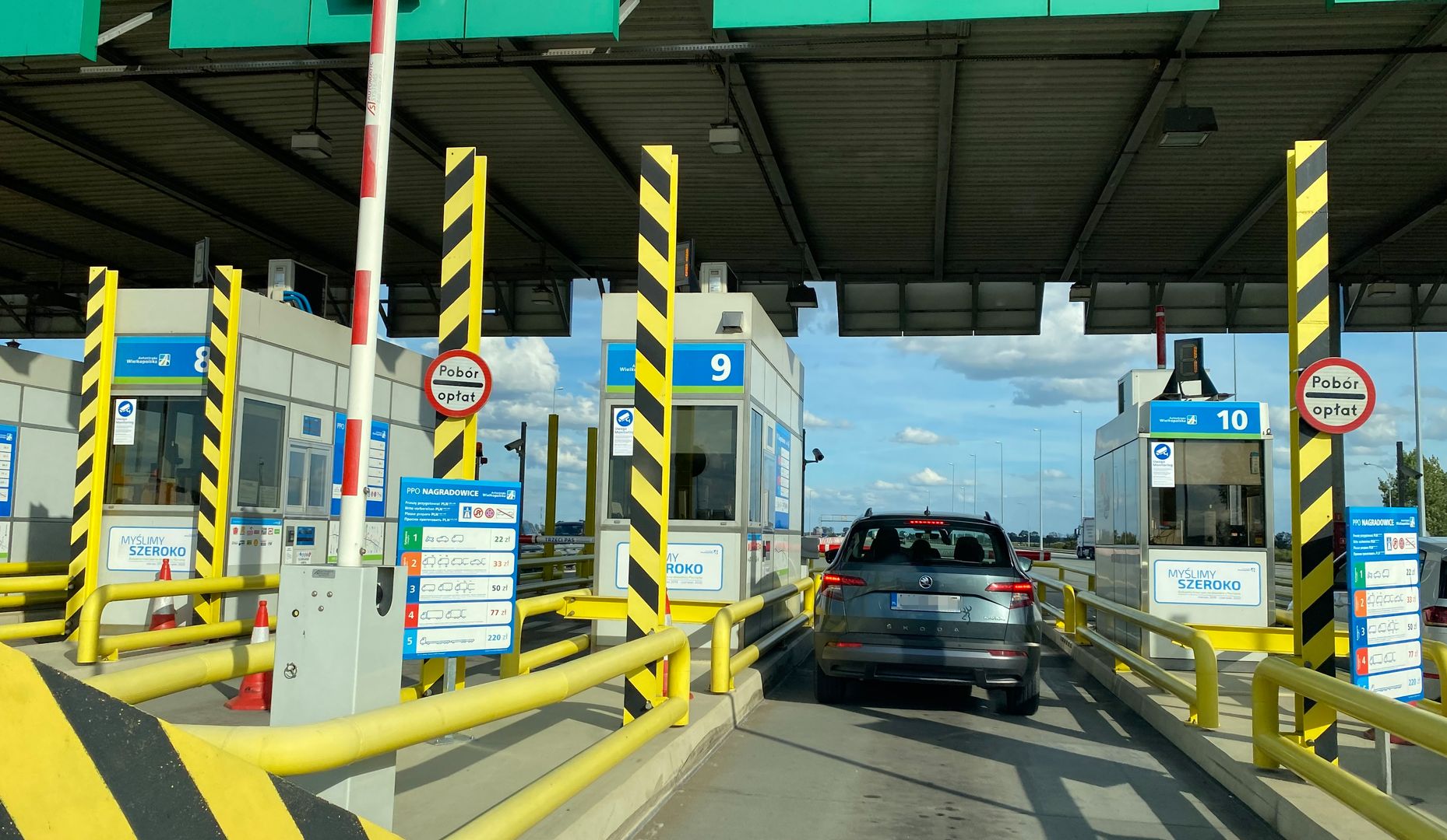 Opłaty i cennik autostrady A2 na odcinku Poznań-Warszawa. Ile kosztuje przejazd i gdzie są bramki?