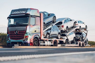 Mercedes Actros L 4x2 ProCabin-Giga Autotransporter LUGGI
