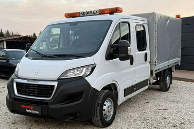 Peugeot Boxer Zabudowa Brygadowa + Skrzynia z plandeką