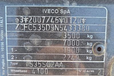 Iveco Daily 35S18 L4H2 Hi-Matic