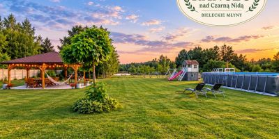 Ranczo nad Czarną Nidą Bieleckie Młyny - foto 5