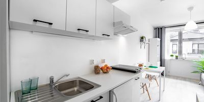 Apartman s vlastní kuchyňkou s manželskou postelí s 1 ložnicí na poschodí - SleepWell Apartments Warszawa, foto 1