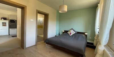 Apartman (jako celek) pro 10 os. s výhledem do zahrady na přízemí - Buongiorno Apartman Szálka, foto 1