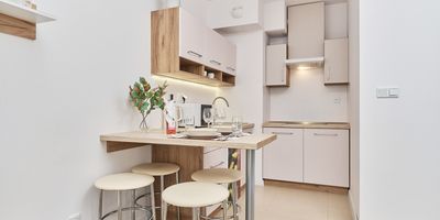 Apartman s terasou pro 4 os. se 2 ložnicemi celý Dům - Krakowska 39/162, foto 1