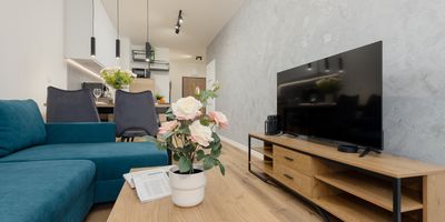 Apartman tV s plochou obrazovkou pro 4 os. se 2 ložnicemi celý Dům - Łopuszańska 51/33, foto 1