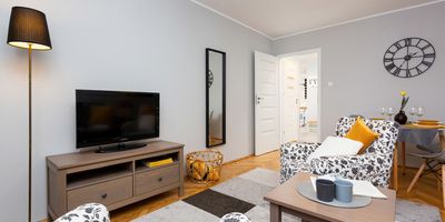 House (jako celek) se sprchou pro 4 os. s výhledem na řeku - Kredytowa 2/43, foto 1
