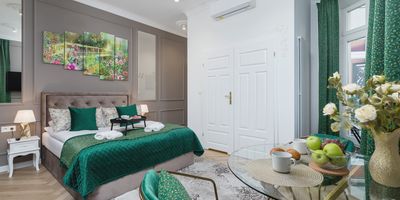 House (jako celek) s vanou s manželskou postelí s výhledem na řeku - Starowiślna 41/15, foto 1