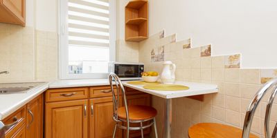 House (jako celek) se sprchou pro 6 os. s výhledem na řeku - Afrykańska 12/64, foto 2