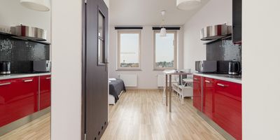 Apartman se sprchou s manželskou postelí s 1 ložnicí celý Dům - Lea 16A/47, foto 2