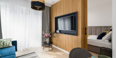 Apartman s klimatizací pro 4 os. se 2 ložnicemi celý Dům - Niedziałkowskiego 25A/19, foto 1