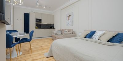 Apartman se sprchou pro 4 os. s 1 ložnicí celý Dům - Grójecka 20B/10B, foto 1