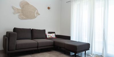 Apartman s klimatizací s terasou pro 4 os. s 1 ložnicí A-21603-a - Apartments With Parking Space Turčić, Krk - 21603 Turčić, foto 2