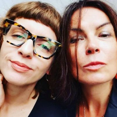 Magdalena Grzebałkowska i Ewa Winnicka