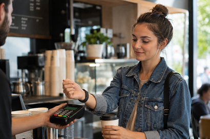 Test RingPay. Wygląda jak zwykła bransoletka, ale można nią płacić