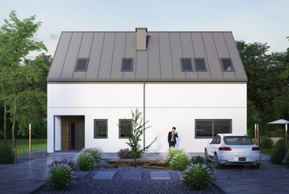 Zdjęcie Dom prefabrykowany P.4 bez okapu