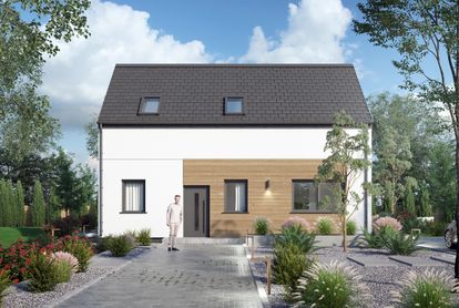 Zdjęcie Dom prefabrykowany P.7 bez okapu