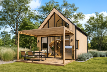 Zdjęcie Dom szkieletowy Mezzanine Smart 35