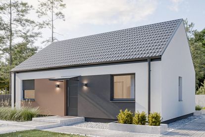 Zdjęcie Dom prefabrykowany Parterowy 70A