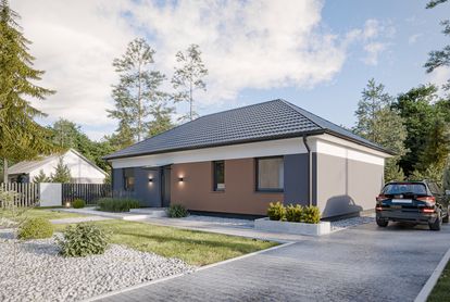 Zdjęcie Dom prefabrykowany Parterowy 100B