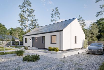 Zdjęcie Dom prefabrykowany Parterowy 100E