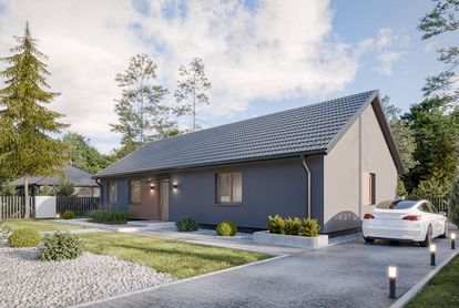 Zdjęcie Dom prefabrykowany Parterowy 120A