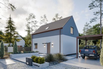 Zdjęcie Dom prefabrykowany Piętrowy 95A