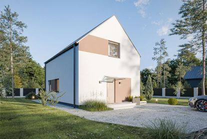 Zdjęcie Dom prefabrykowany Piętrowy 95C