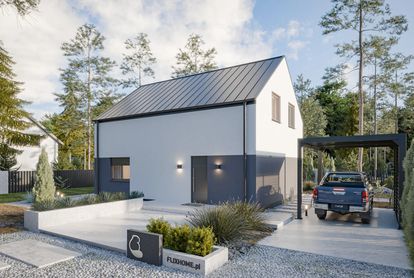 Zdjęcie Dom prefabrykowany Piętrowy 130B