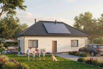 Zdjęcie Dom prefabrykowany Parterowy 90A