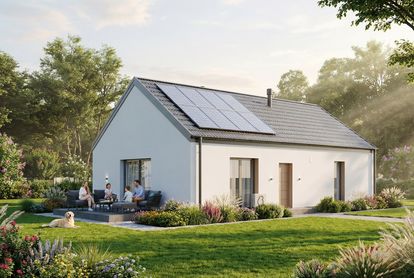 Zdjęcie Dom prefabrykowany Parterowy 90B