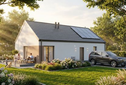 Zdjęcie Dom prefabrykowany Parterowy 100B