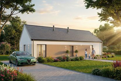 Zdjęcie Dom prefabrykowany Parterowy 120B