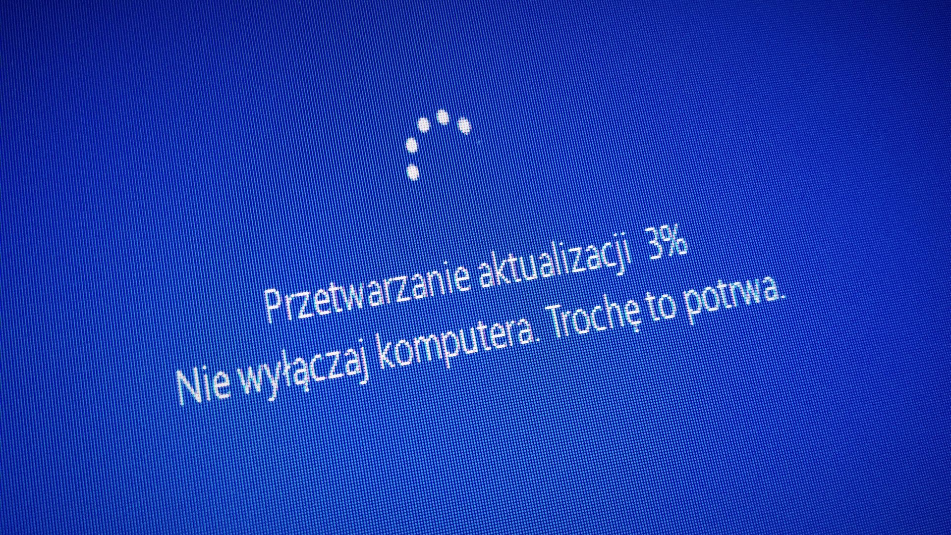 Aktualizacja Windows 10 może powodować błędy w pakiecie