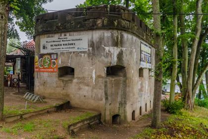 Muzeum w bunkrze - Wieża karabinów maszynowych 