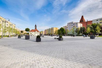 Rynek w Lubinie