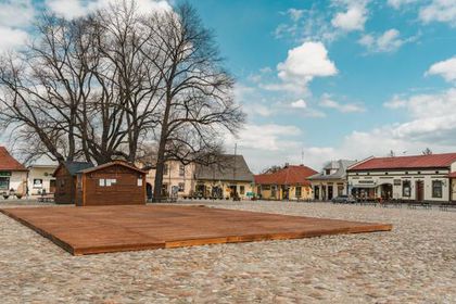 Rynek w Starym Sączu