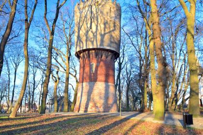 Wodociągowa wieża ciśnień w Kamieniu Pomorskim