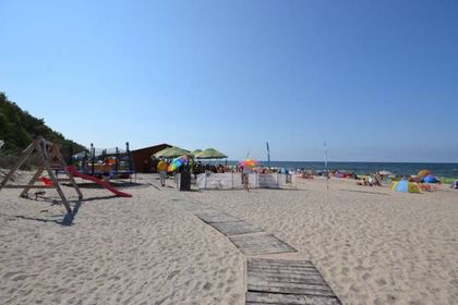 Plaża w Pustkowie