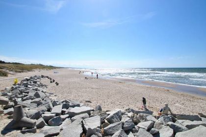 Plaża zachodnia w Darłówku