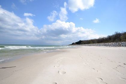 Plaża w Karwieńskich Błotach Drugich