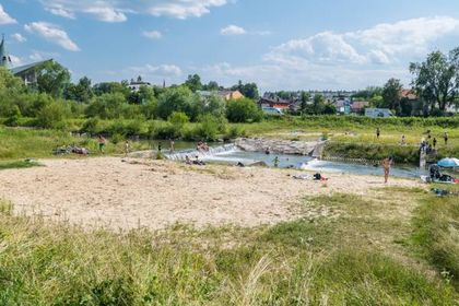 Plaża nad Kamienicą 