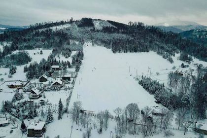 Stok narciarski w centrum Rajczy - Ski Park