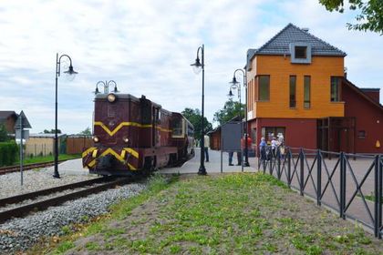 Nadmorska Kolej Wąskotorowa - stacja Trzęsacz