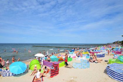 Plaża w Ustroniu Morskim