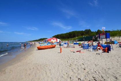 Plaża w Międzywodziu