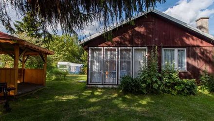 Domki letniskowe przy plaży Nowe Guty - Mazury (1)