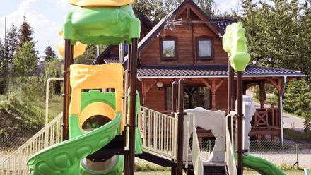 Domki nad jeziorem Ołów z własnym stawem (1)