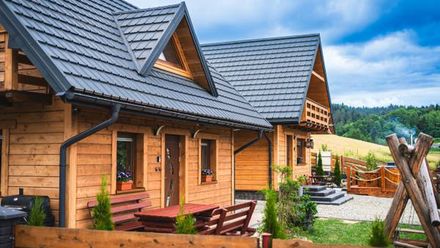 Domek całoroczny z kominkiem (1)