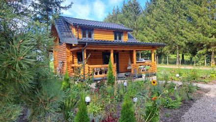 Domki nad jeziorem Silec z własną linią brzegową (1)