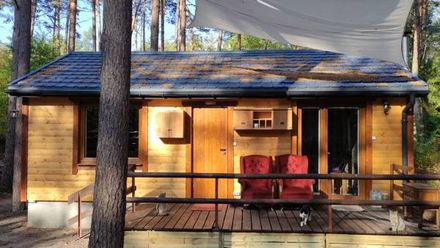 Domek w lesie nad rzeką Świder (1)